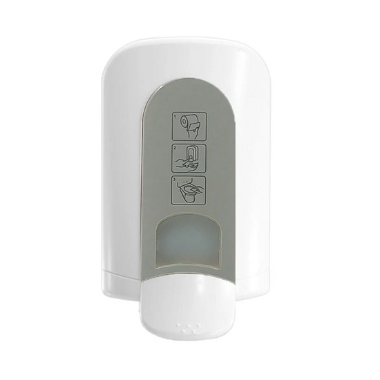 Toilet Seat Cleaner and Sanitiser Dispenser White Grey 500mL