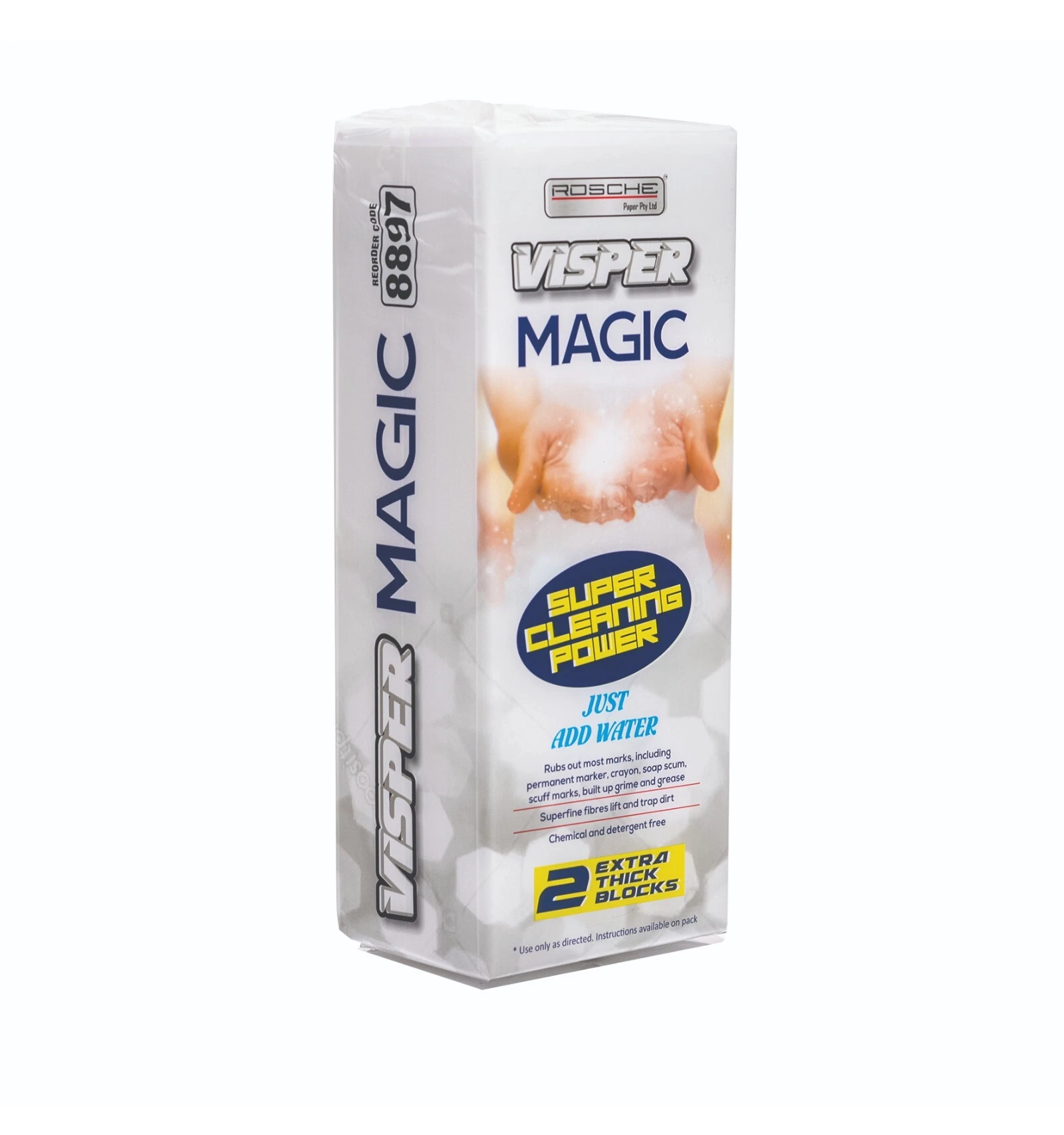 Visper Magic Sponge 28X11X4CM 2pcs/PK