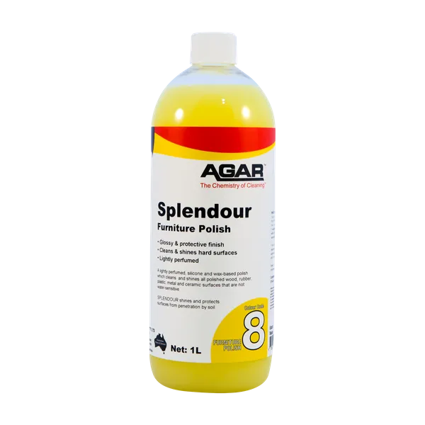 Agar Splendour Wax Based Furniture Polish 1L