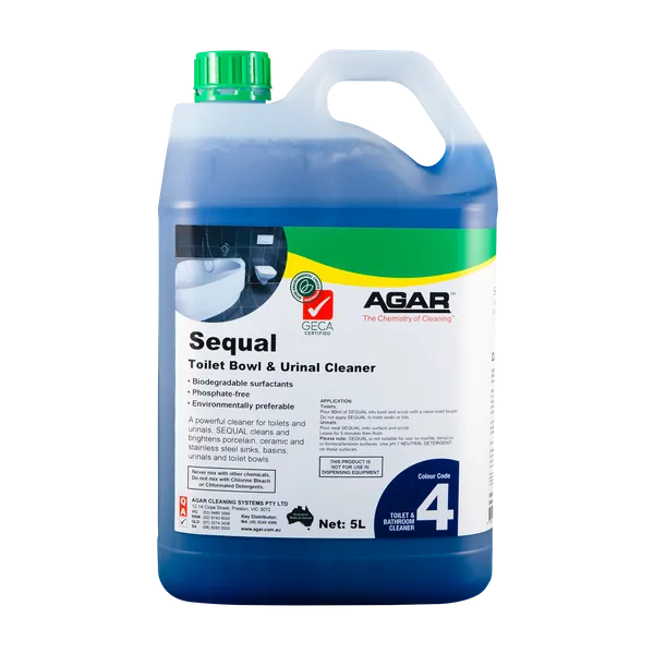 AGAR™ Sequal Toilet Bowl And Urinal Cleaner