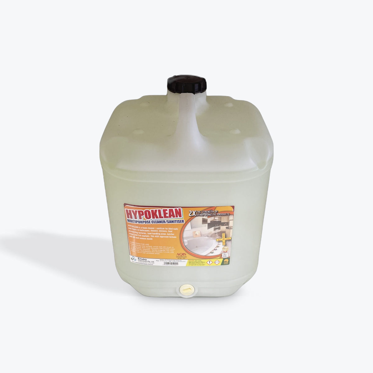 Enviro Hypoklean Heavy Duty Sanitiser Cleaner 20L