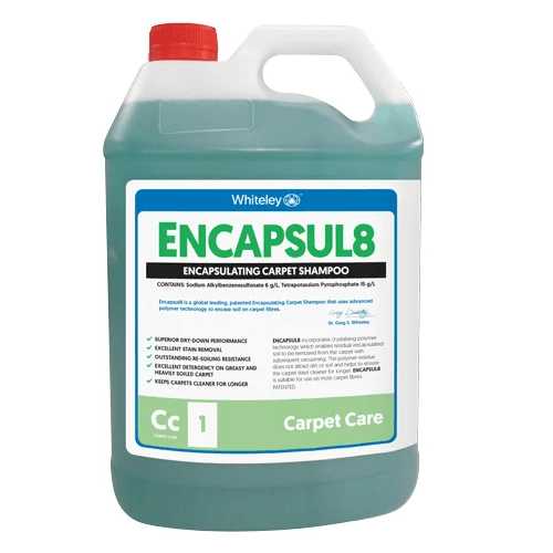 Whiteley Encapsul8 Carpet Shampoo - 5L