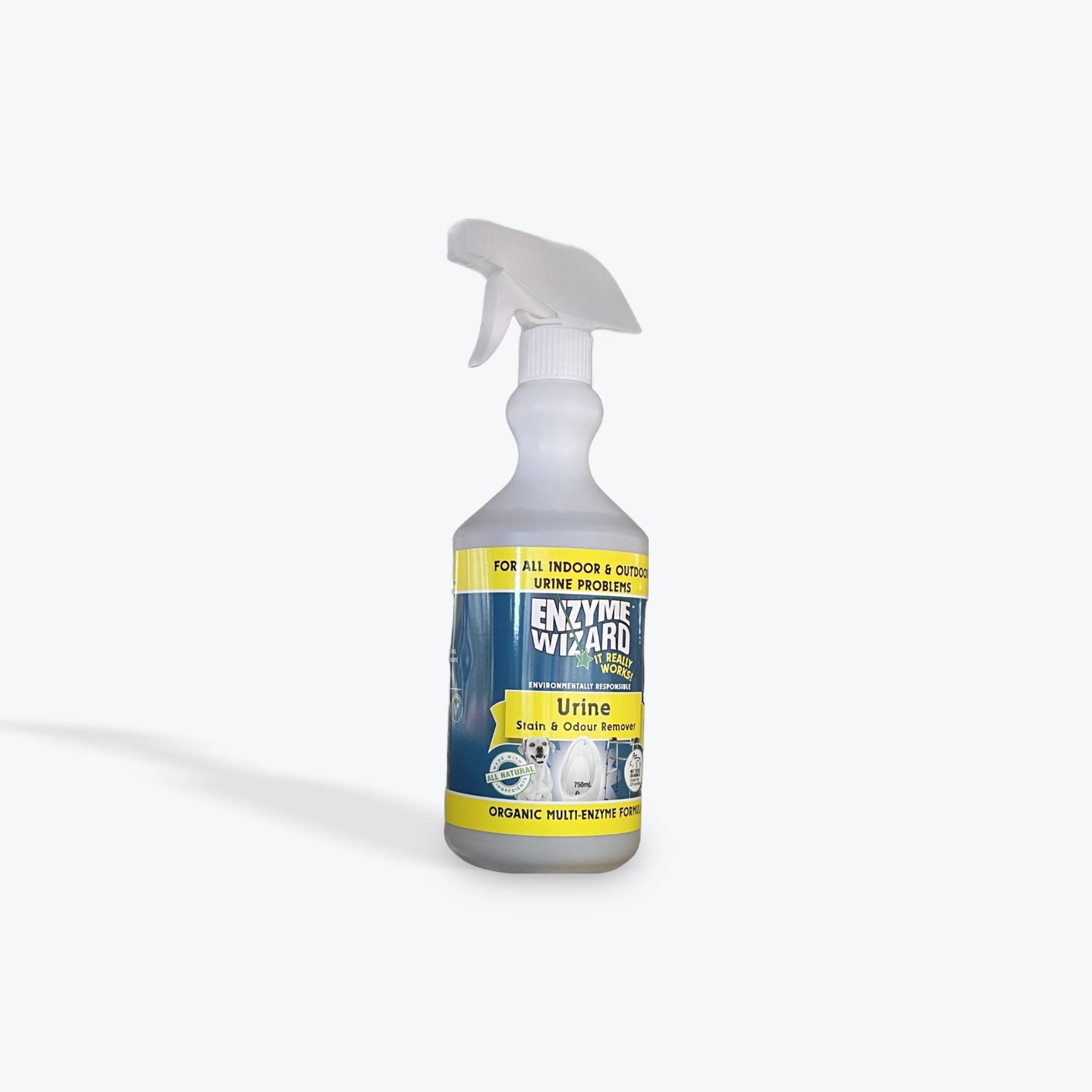 Enzyme Wizard Urine Stain & Odour Remover 750ml EW (2nd gen)