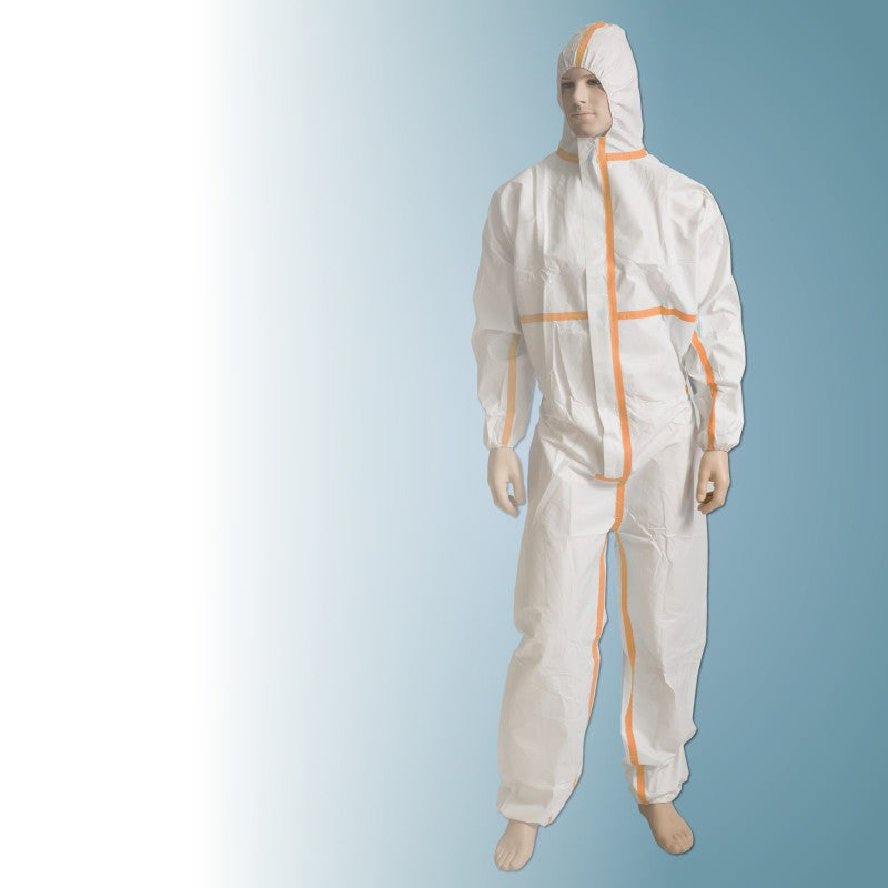 Bastion Microporous Coverall XX-Large Type 4/5/6 - White