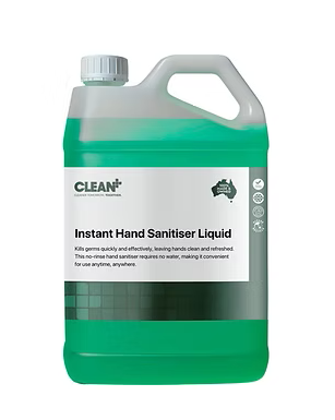 Clean Plus Instant Hand Sanitiser Liquid 5L