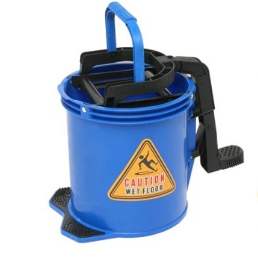 EDCO Enduro Nylon Wringer Mop Bucket - Blue