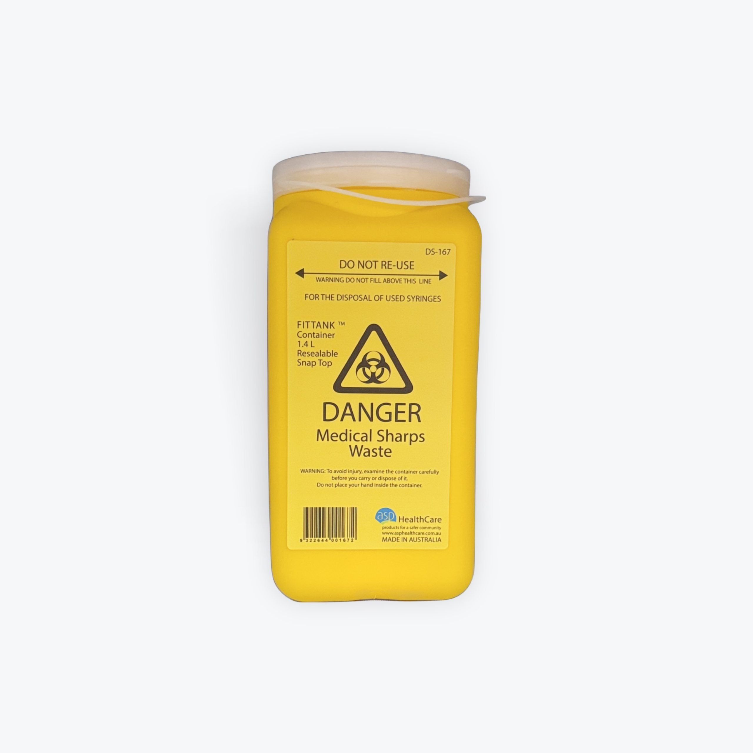 Sharps Container 1.4L Inner I Davidson Washroom