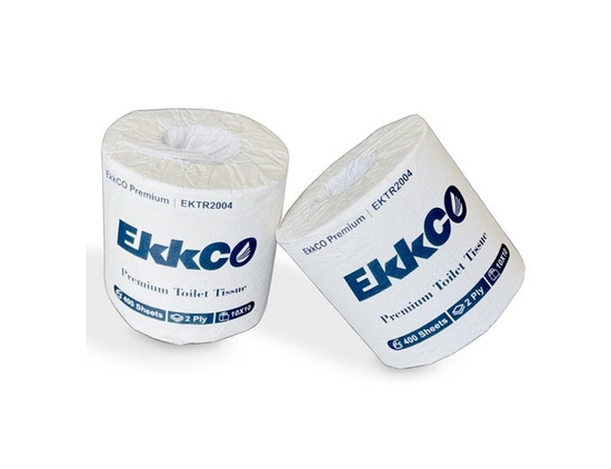 EkkCO Premium Toilet Tissue 2Ply 400s 48 Rolls /CTN