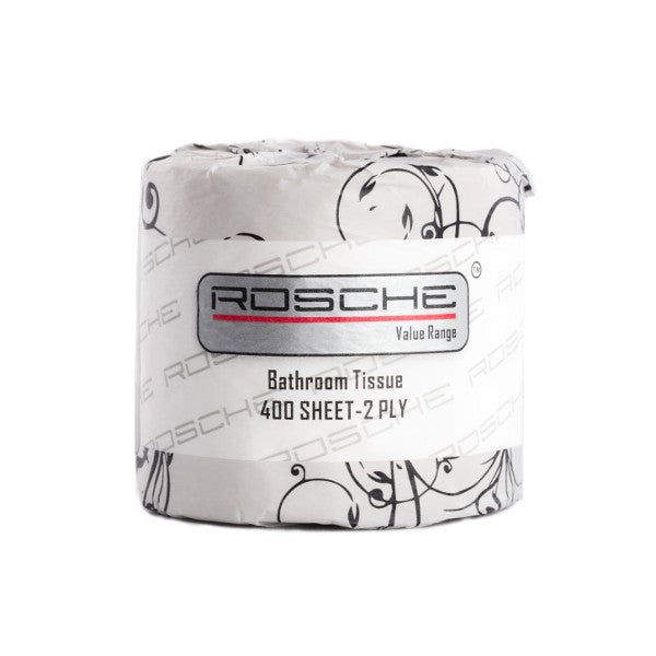 Rosche Classic 2ply Toilet Roll 400s 48 Rolls/CTN