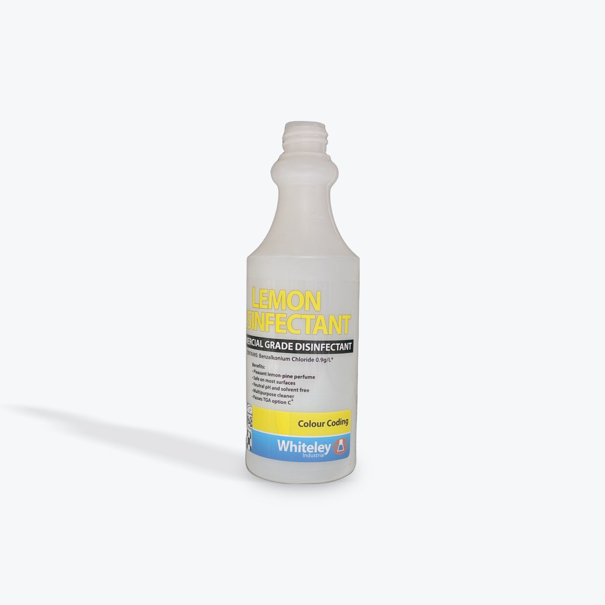 Lemon Disinfectant Spray Bottle 500ml I Whiteley