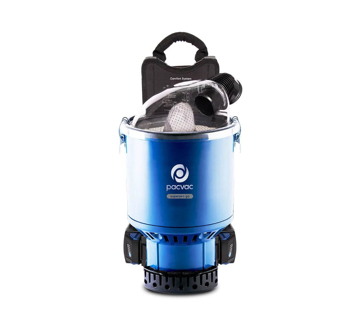 Pacvac Backpak Superpro Go Cordless Vacumm