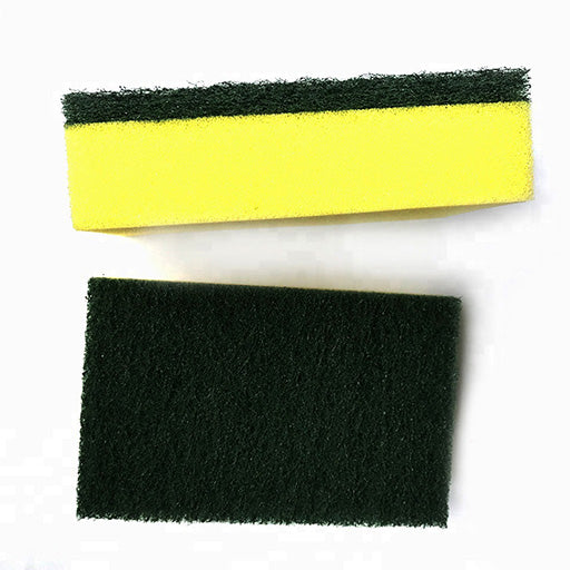 Sponge With Scouring Pad 15x10cm | KUKU