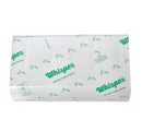 Whisper Deluxe Multifold Slim Hand Towel 23 x 23cm 4000s 250 X 16 pk/ CTN