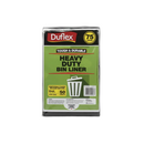 Duflex Heavy Duty Bin Liner 75L - Black 50 Sheets 5 Packs /Ctn I EAP
