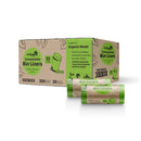 Envirostar Compostable 18um Green Bin Liner 55L 30 Rolls 300/CTN