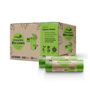 Envirostar Compostable Green Bin Liner 80L 20 Rolls 200/CTN