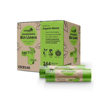 Envirostar Compostable Green Bin Liner 140L 12 Rolls 144/CTN