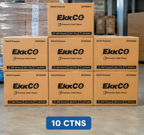 EkkCO Premium Toilet Tissue 2Ply 400s 48 Rolls /CTN