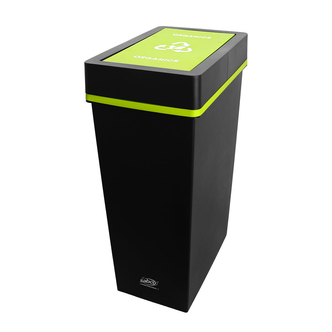 Sabco EnviroPlastic Deluxe Recycling Station Robust and Durable 40L Bins