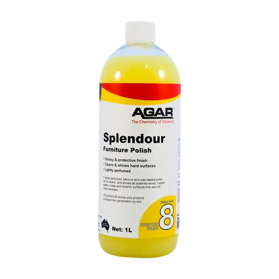 Agar Splendour Wax Based Furniture Polish 1L