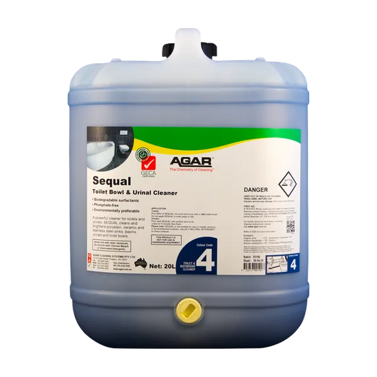 AGAR™ Sequal Toilet Bowl And Urinal Cleaner