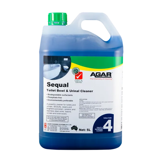 AGAR™ Sequal Toilet Bowl And Urinal Cleaner