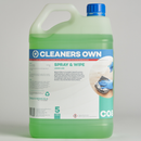 Cleaners Own Spray & Wipe 5L