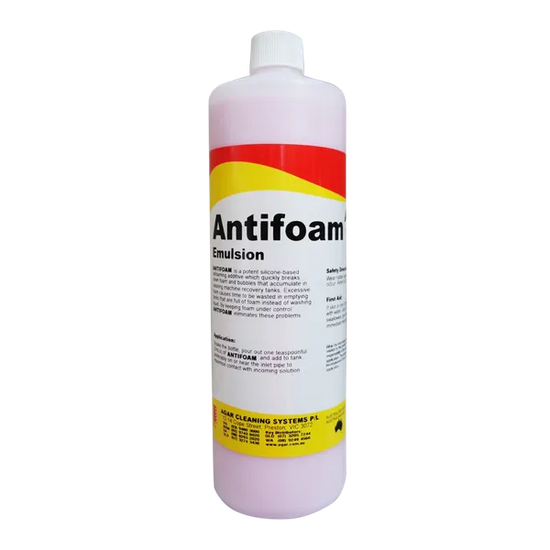 Agar Antifoam Concentrated Defoamer Emulsion 1L | Agar