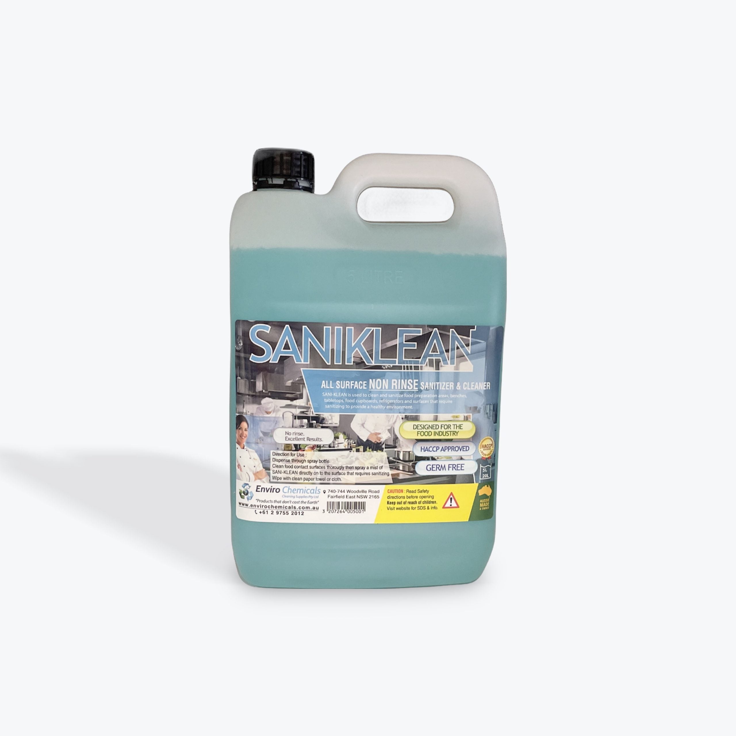 Enviro Saniklean All Surface Kitchen Sanitizer 5L