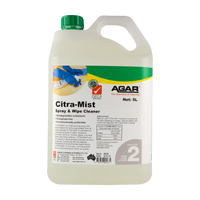 AGAR™ Citra-Mist Spray & Wipe Cleaner 5L