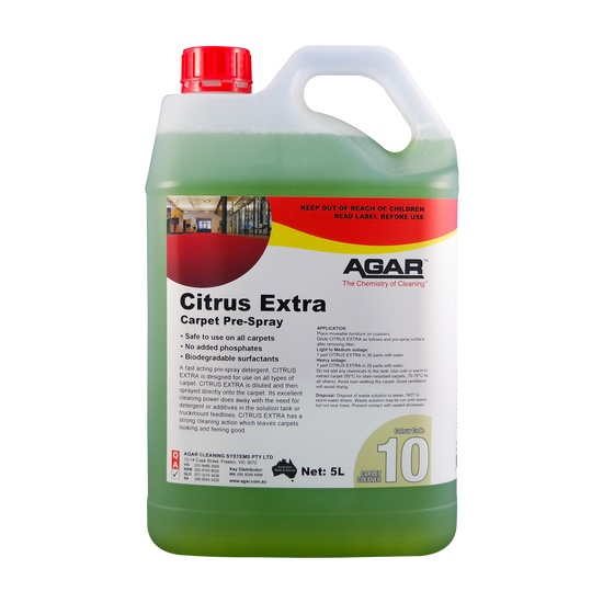 AGAR™ Citrus Extra Carpet Pre-spray 5L