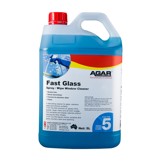 AGAR™ Fast Glass Window Cleaner 5L