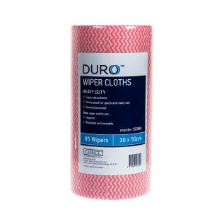 DURO™ Wipes Roll Heavy Duty Red 50cm x 30cm