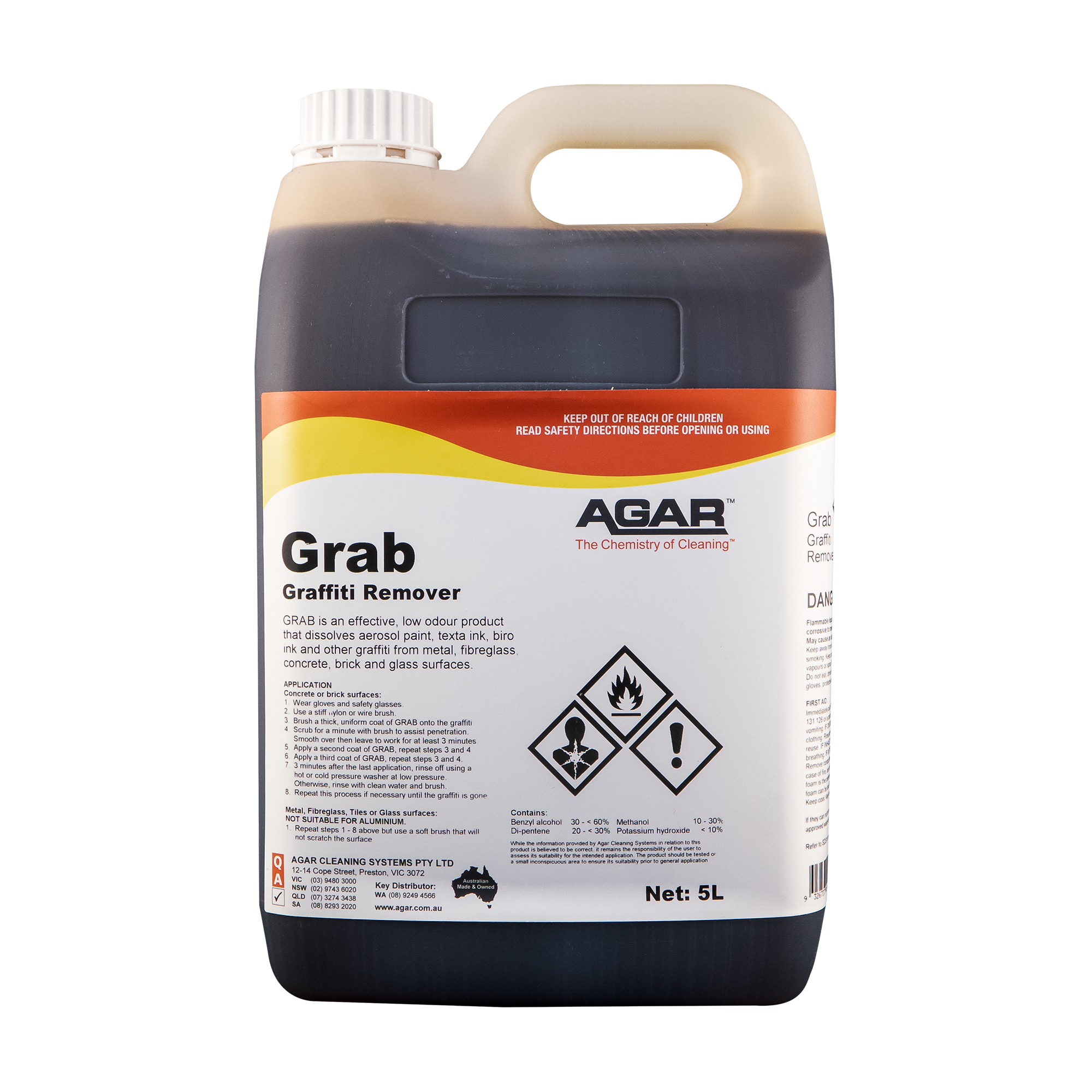 AGAR™ Grab Graffiti Remover 5L