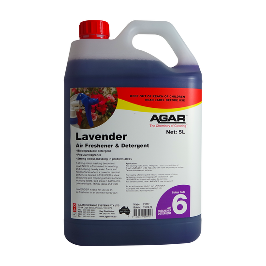 AGAR™ Lavender Detergent Air Freshener 5L