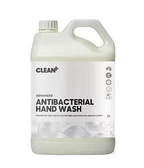 Clean Plus Advanced Antibacterial Hand Soap Wash 5L