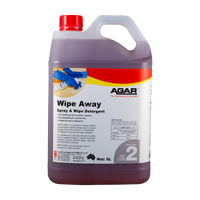 AGAR™ Wipe Away Spray And Wipe Detergent 5L