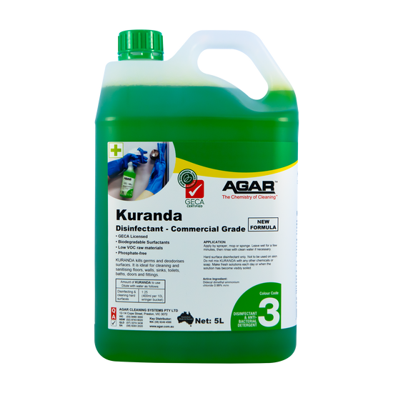 AGAR™ Kuranda Disinfectant - Commercial Grade  5L