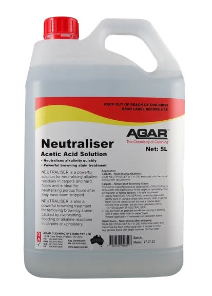 AGAR™ Neutralizer Acetic Acid Solution 5L (DG)