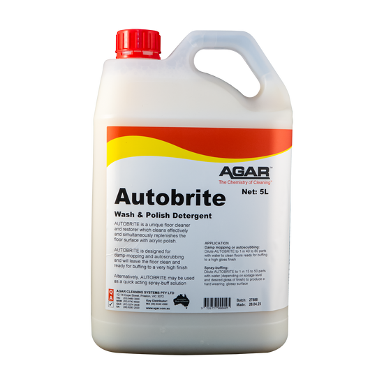 AGAR™ Autobrite Wash And Polish Detergent 5L