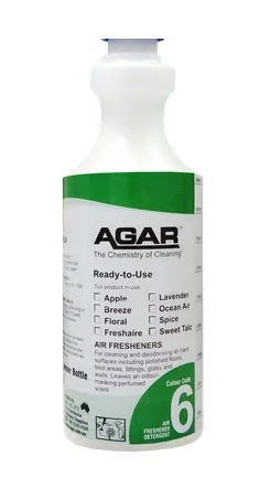 Agar Air Freshner Code 6 Green Spray Bottle 500ml | Agar