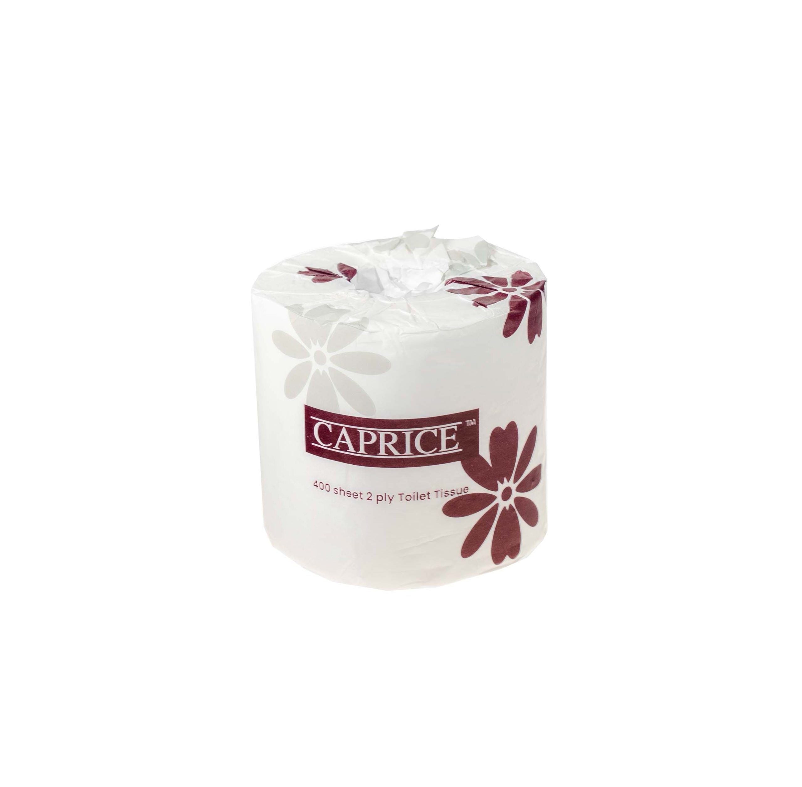 Caprice™ Toilet Roll 2 ply 400s 48 Rolls/Bag