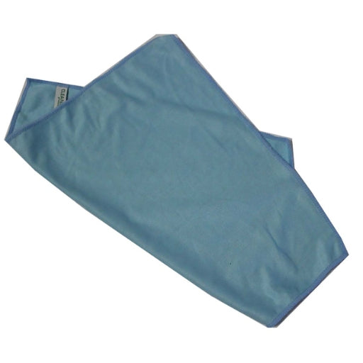 Cleanlink Microfibre Glass Cleaning Cloth Blue 40X40CM