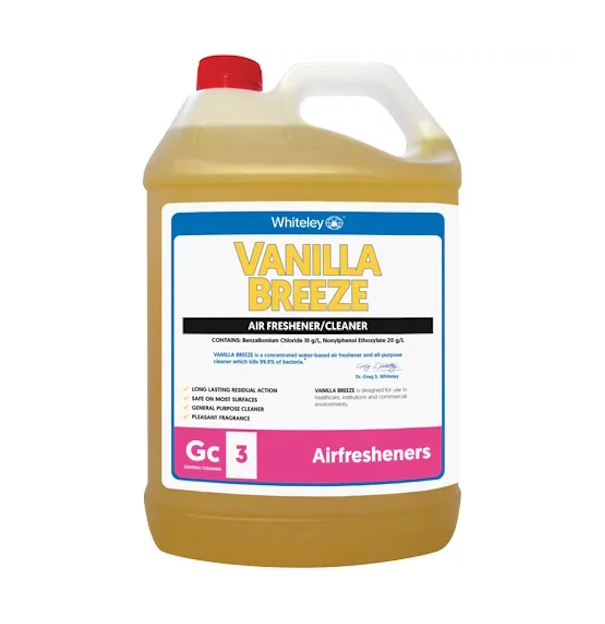 Whiteley Vanilla Breeze Air Freshener/Cleaner - 5L