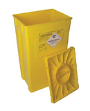 Medical Sharps Disposal Waste  Bin 60L Yellow