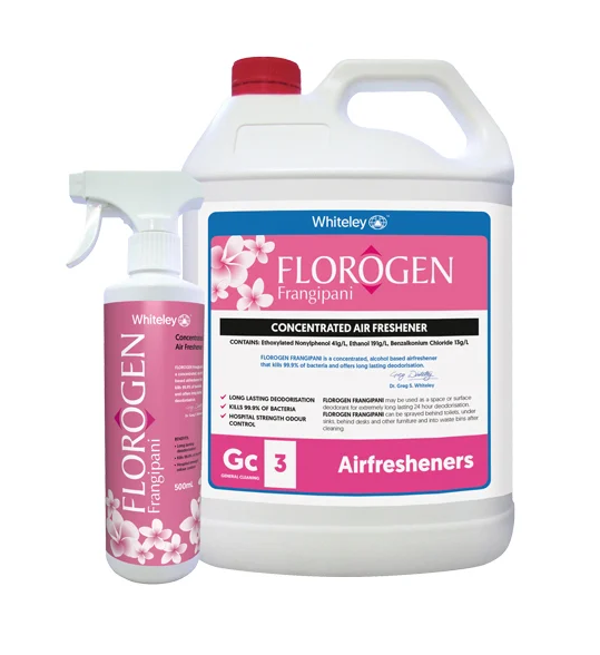 Whiteley Florogen Frangipani Concentrated Air Freshner - 5L