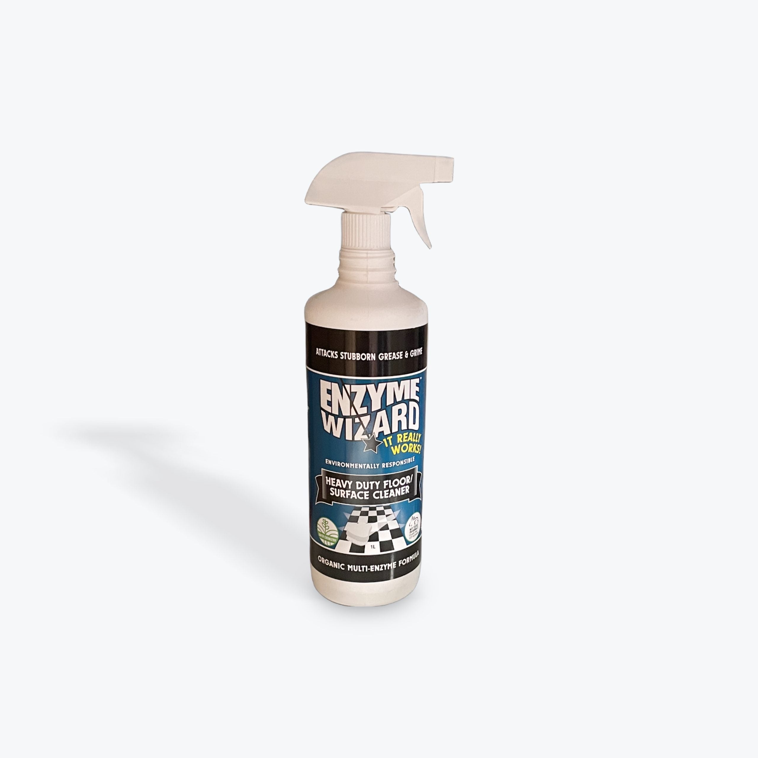 Enzyme Wizard Heavy Duty Floor/Surface Cleaner 1L EMPTY