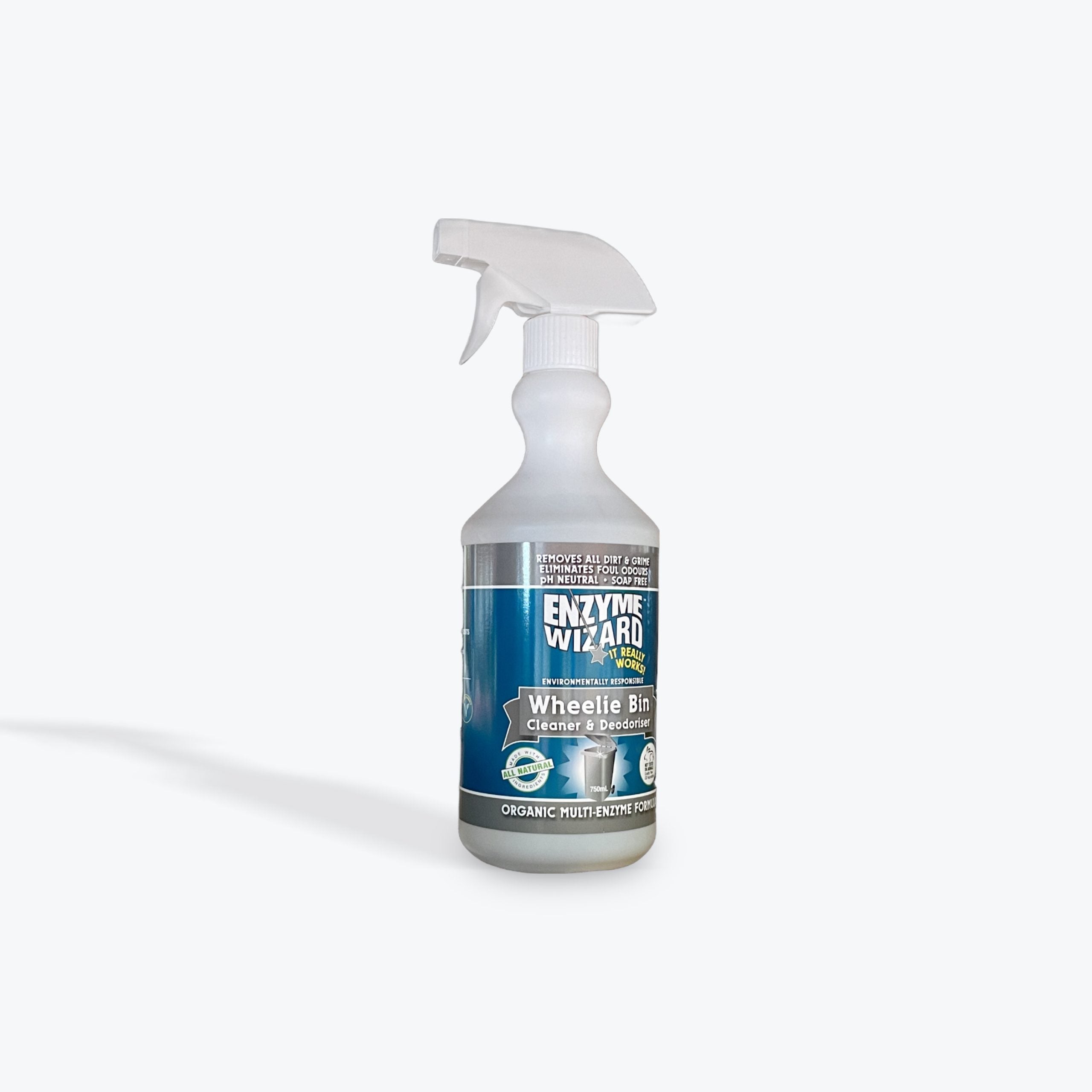 Enzyme Wizard Wheelie Bin Cleaner and Deodoriser 750ml EW