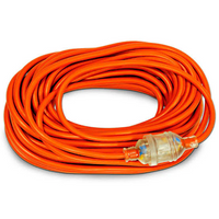 Heavy Duty Extension Cord Orange 18m 10 Amp