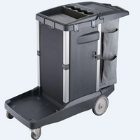 Oates® Platinum Janitors Cart Simplicity